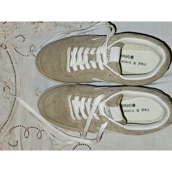 Rag &‎ Bone Retro Court Sneakers | Women's 6 (EU 36) | Suede | MSRP $250 - Picture 8 of 14
